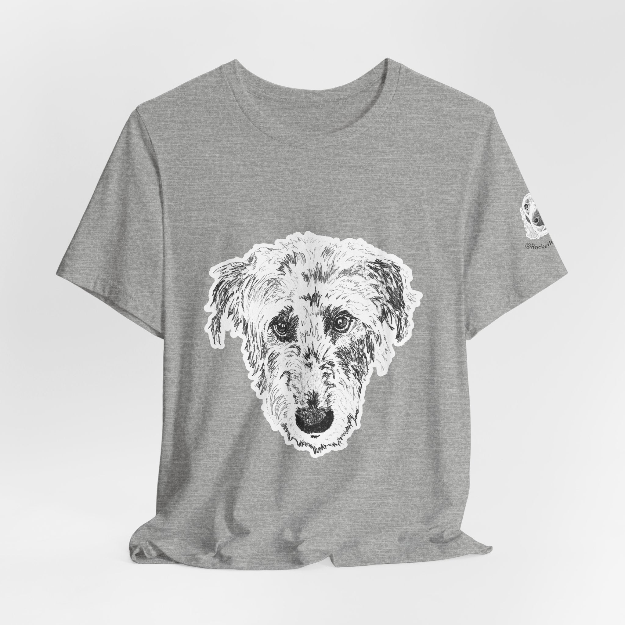 Irish Wolfhound Unisex Short Sleeve Tee