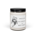 Smiling Pit Bull Candle