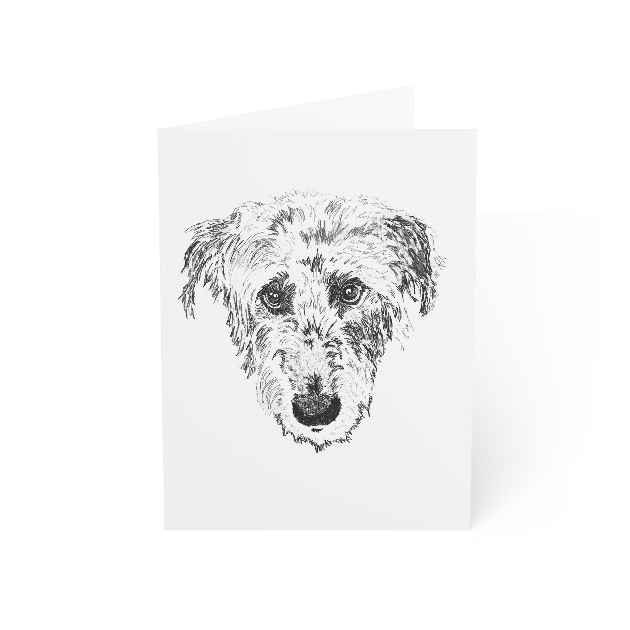 Irish Wolfhound Greeting Cards