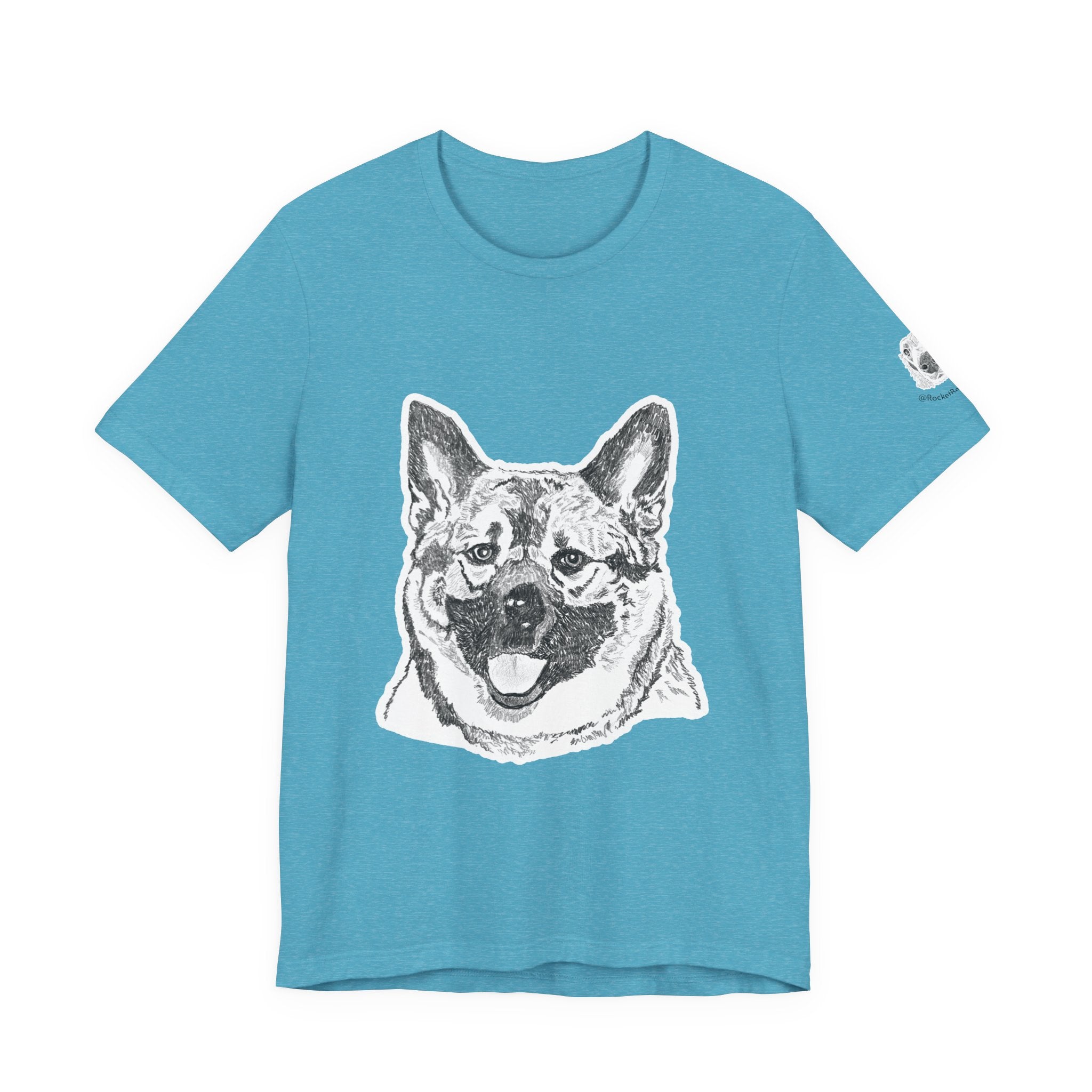 Norwegian Elkhound Unisex Short Sleeve Tee