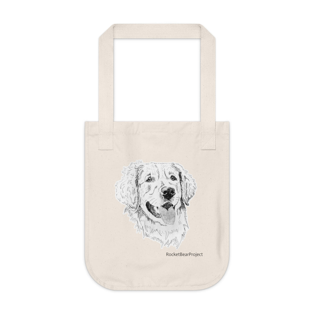 Golden Retriever Tote Bag