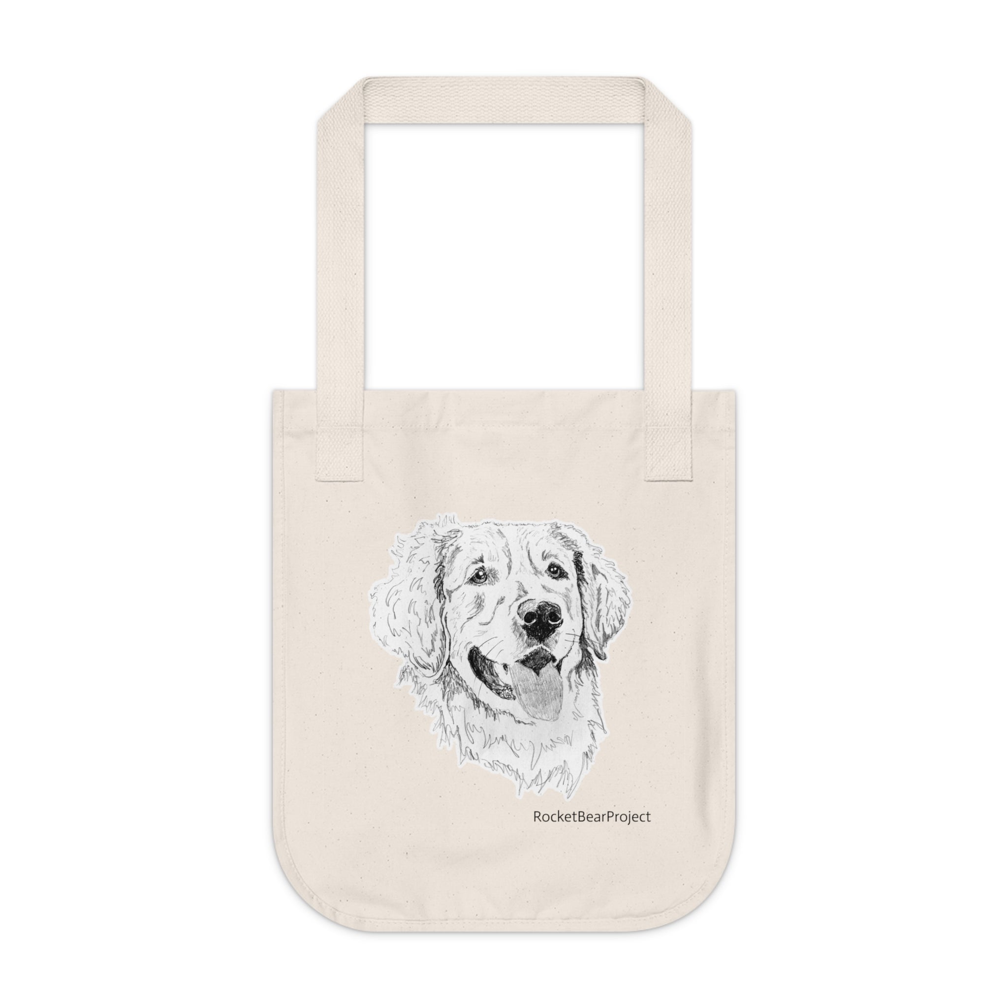 Golden Retriever Tote Bag
