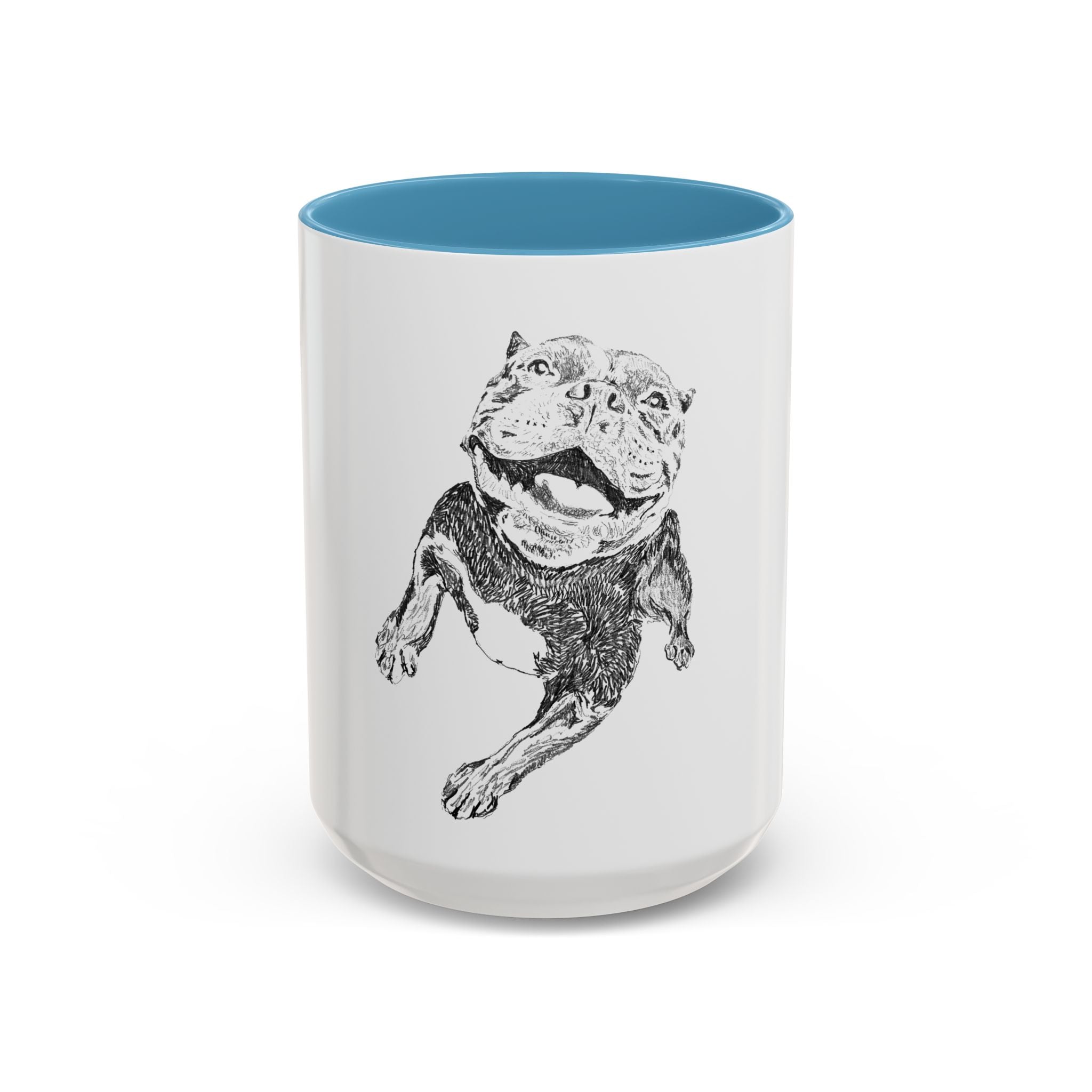 Smiling Pit Bull Mug