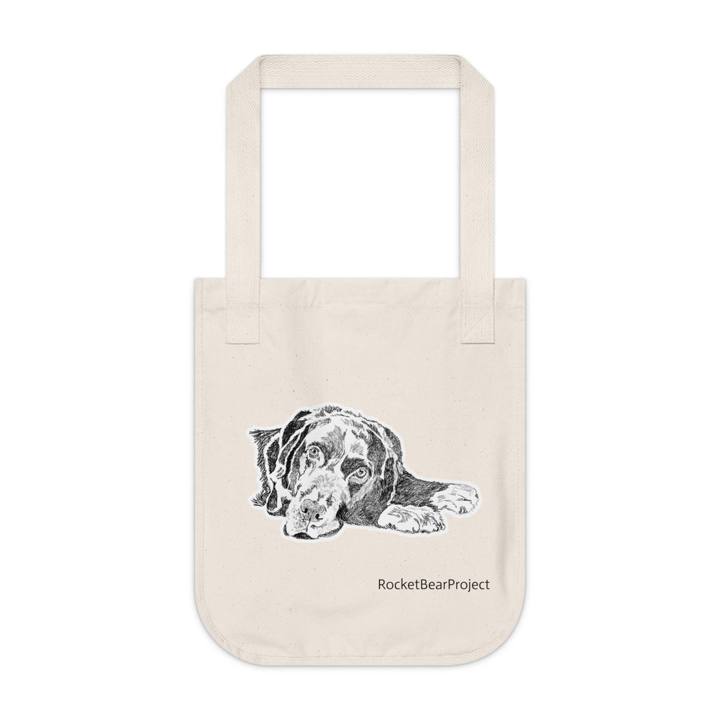 Chocolate Lab Tote Bag