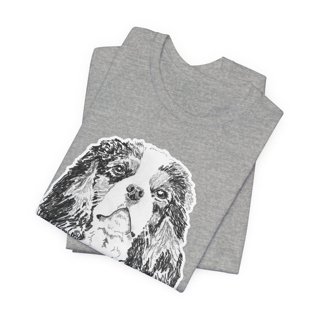 Cavalier Spaniel - Unisex Short Sleeve Tee