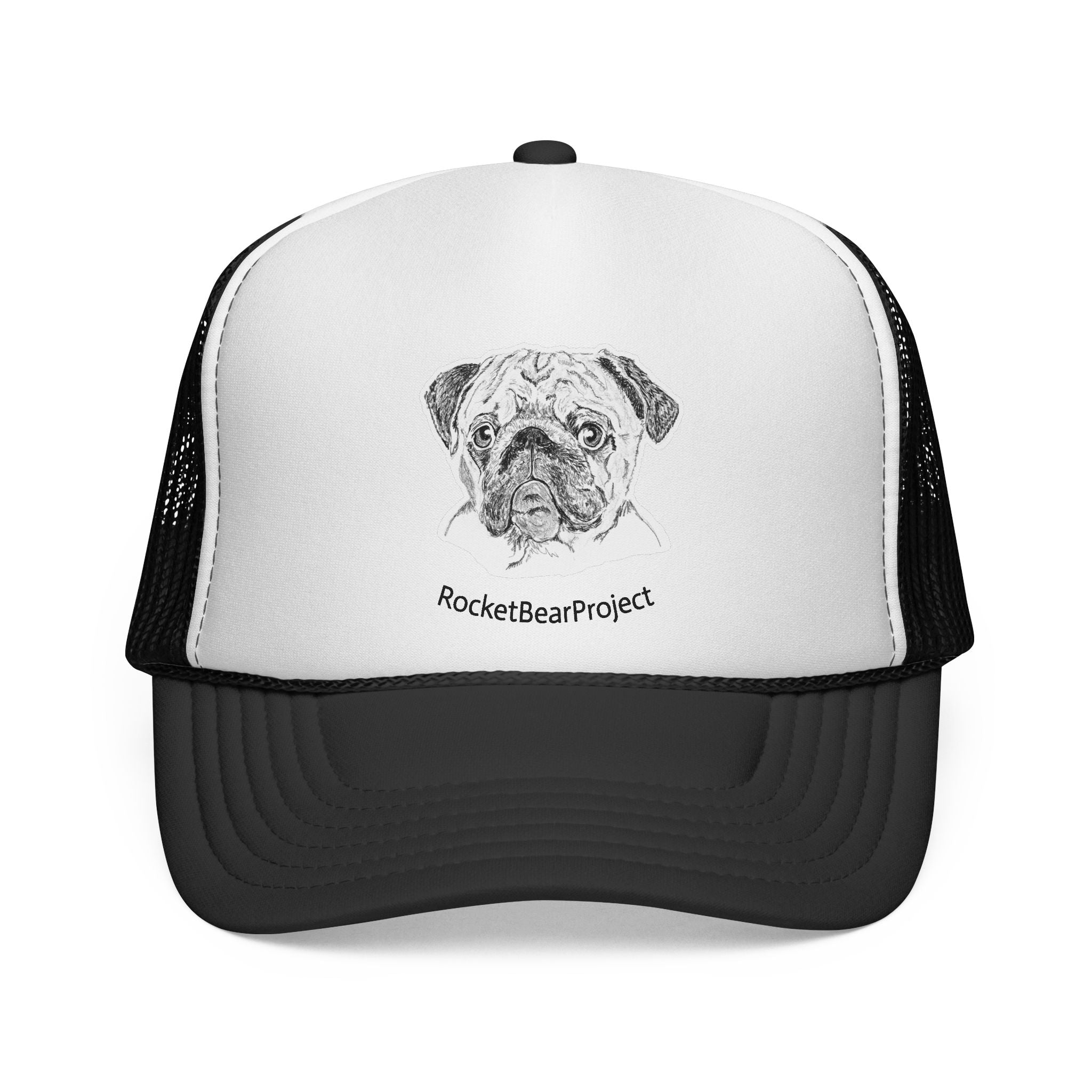 Pug Trucker Cap