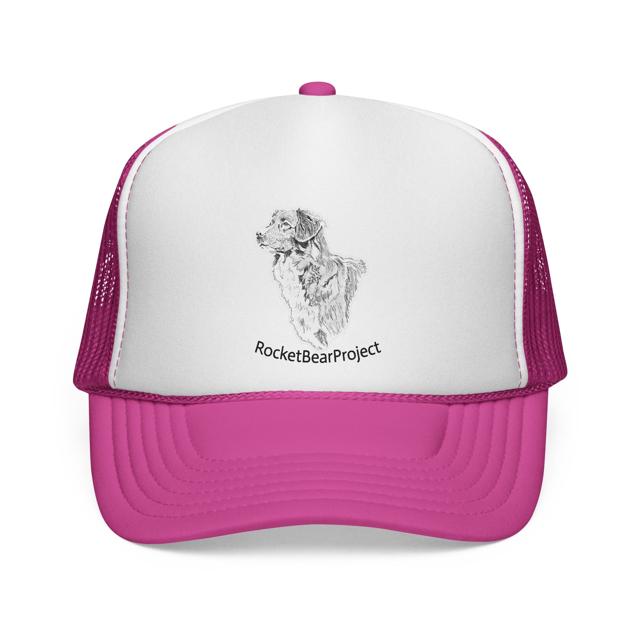 Duck Tolling Retriever profile Trucker Hat