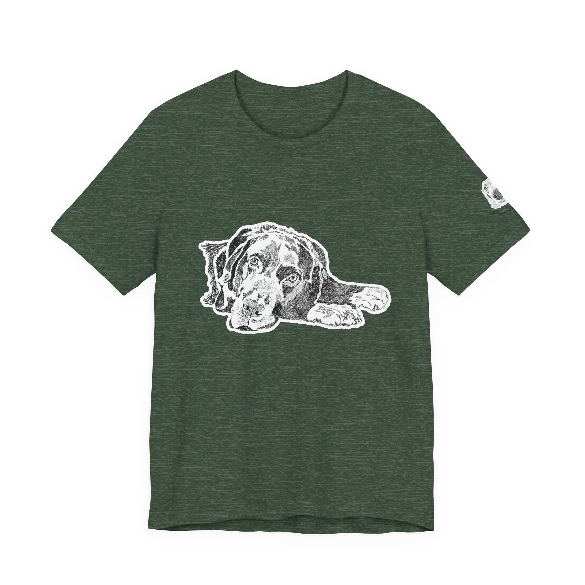 Chocolate Lab - Unisex Short Sleeve Tee