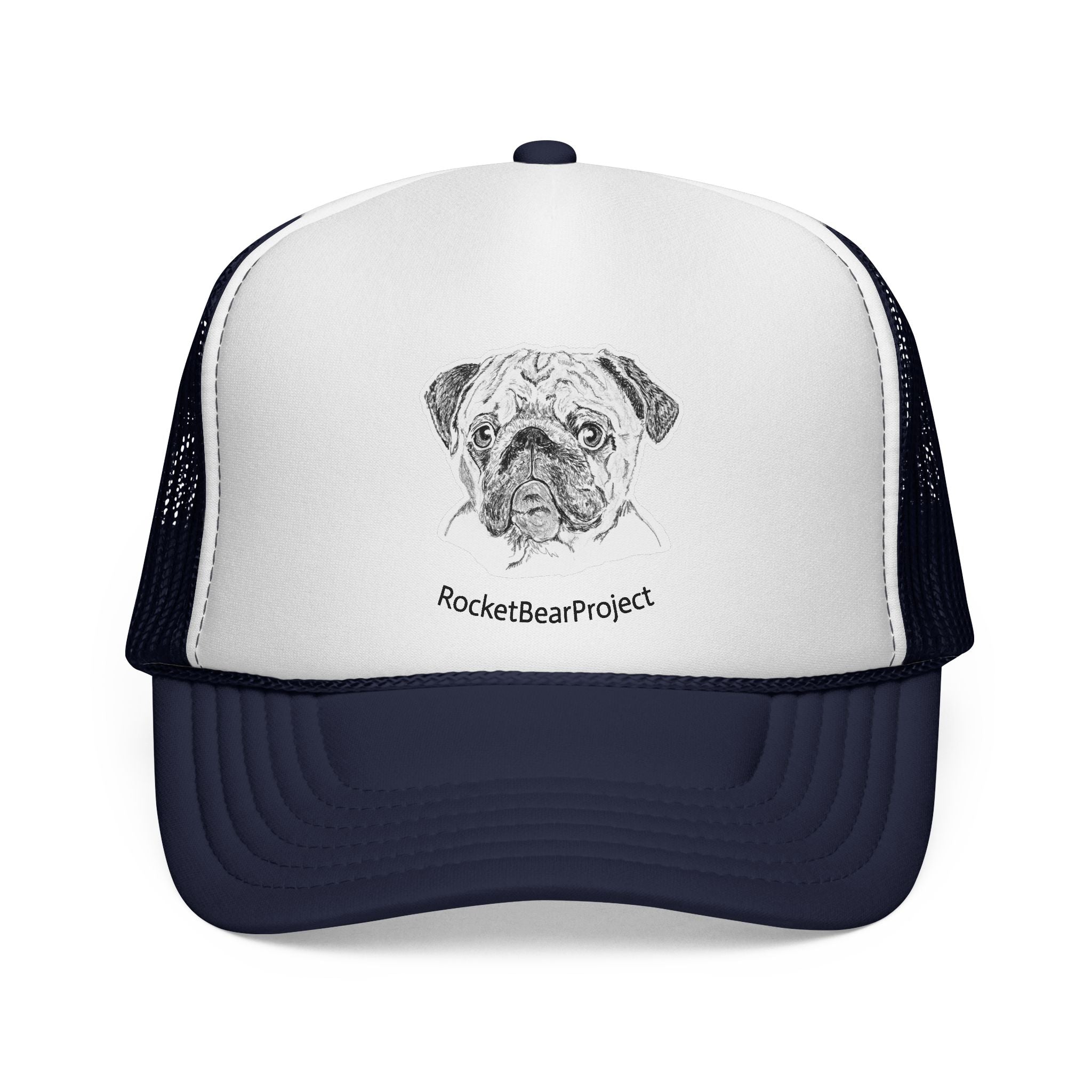 Pug Trucker Cap