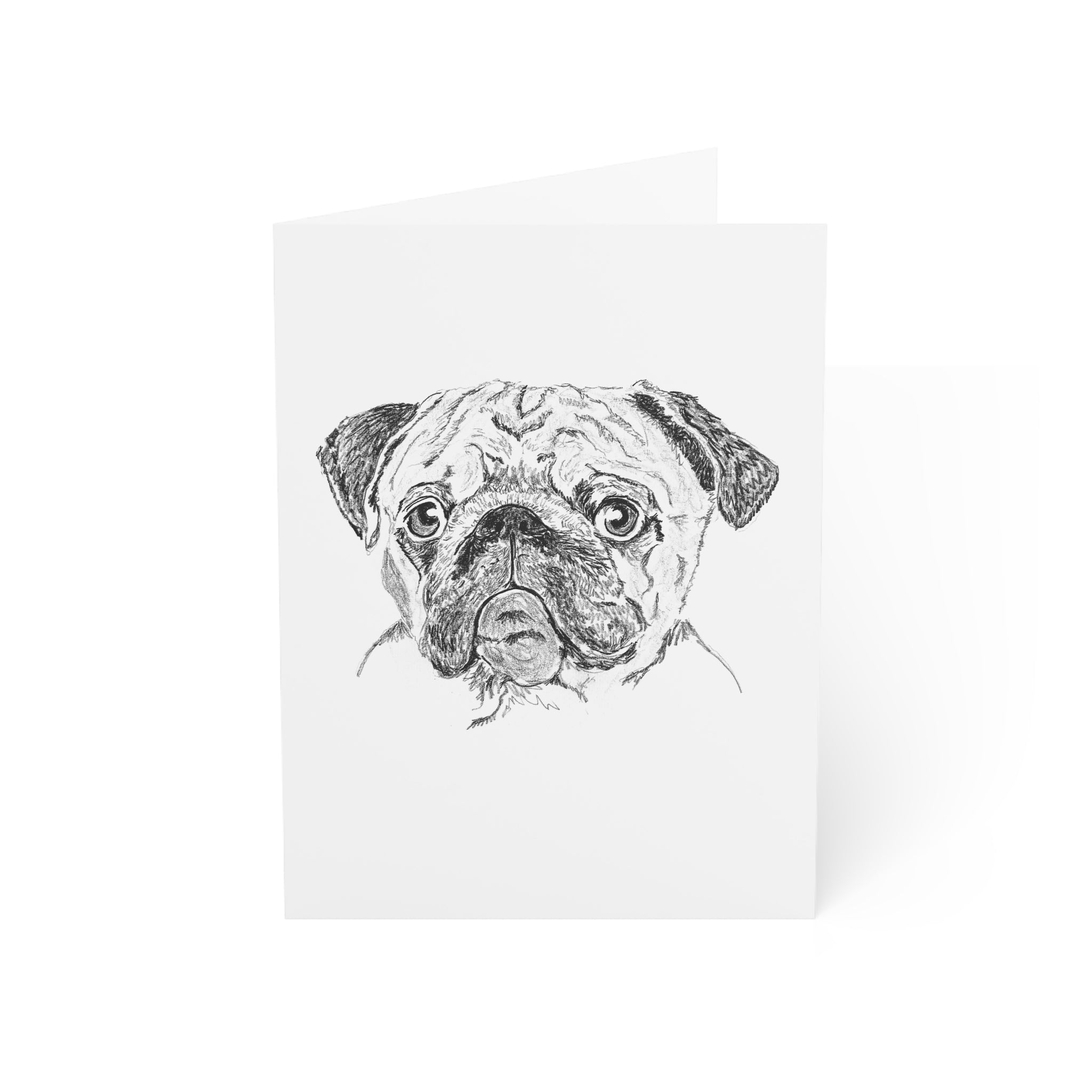 Pug Greeting Cards