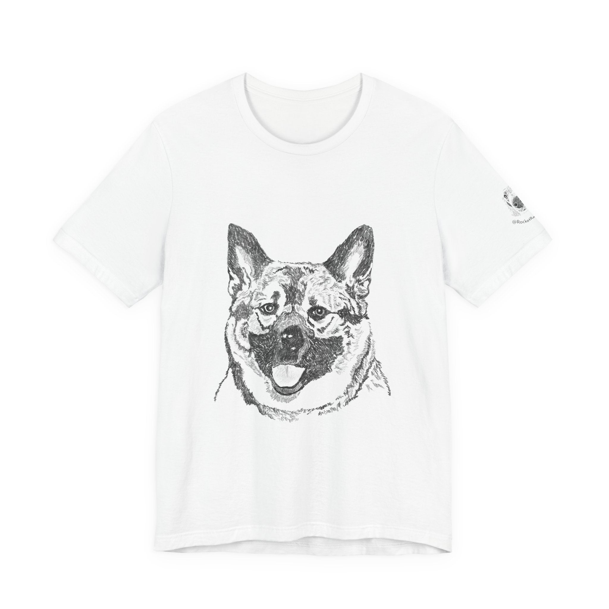 Norwegian Elkhound Unisex Short Sleeve Tee