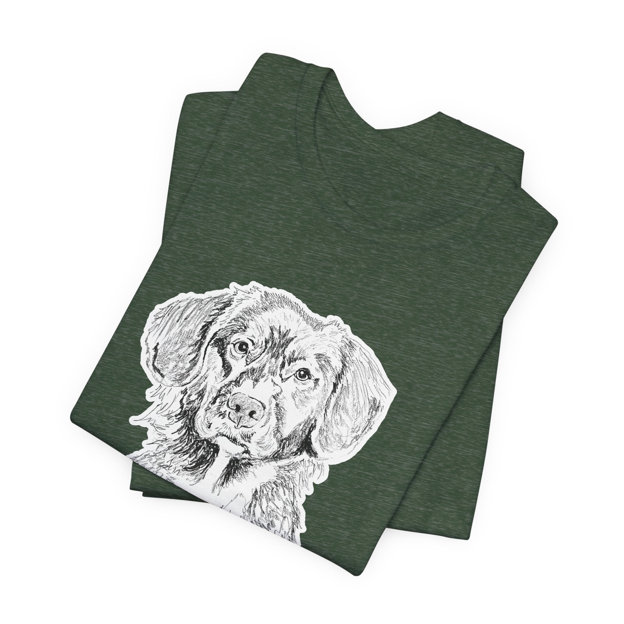 Duck Tolling Retriever Puppy - Unisex Short Sleeve Tee