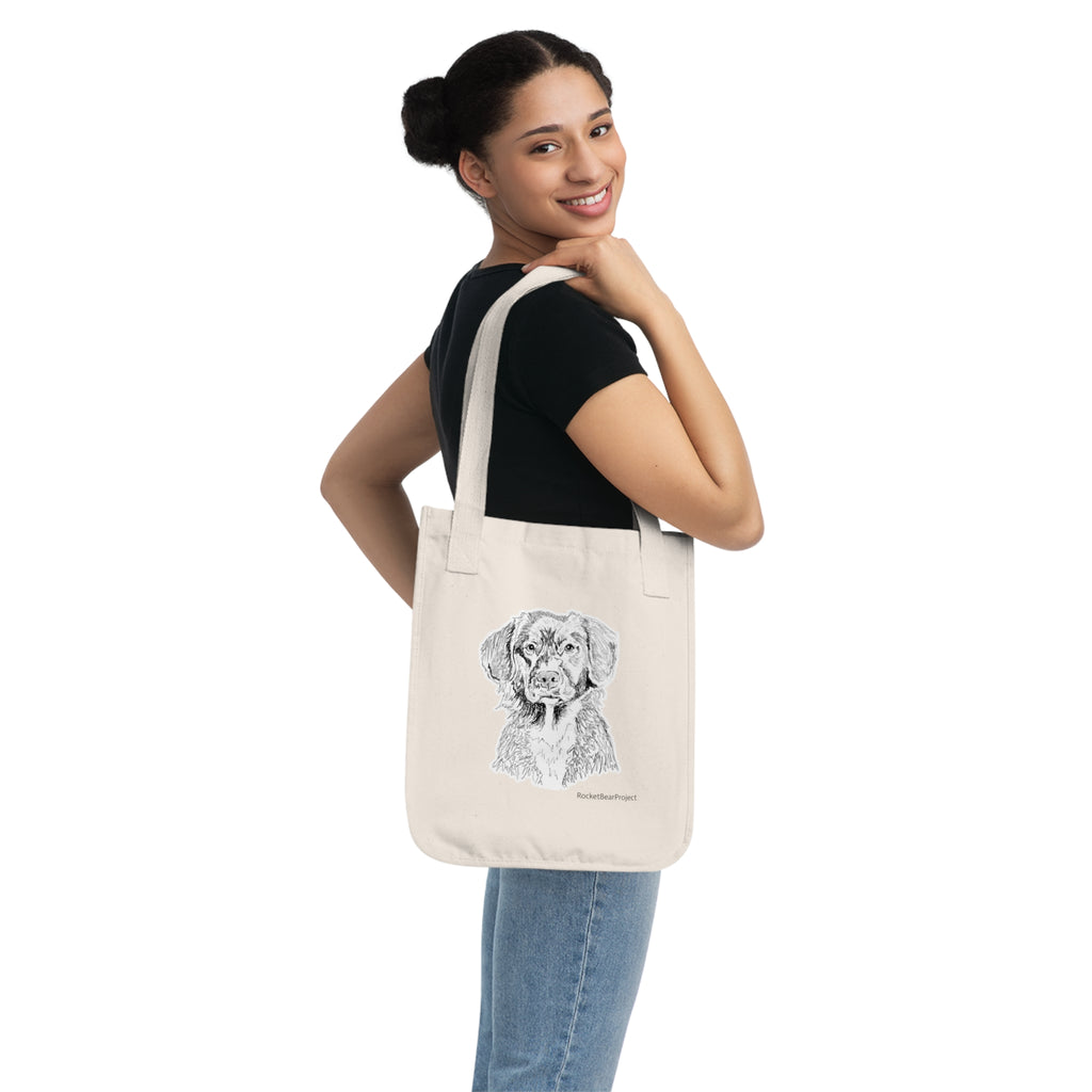Duck Tolling Retriever Tote Bag