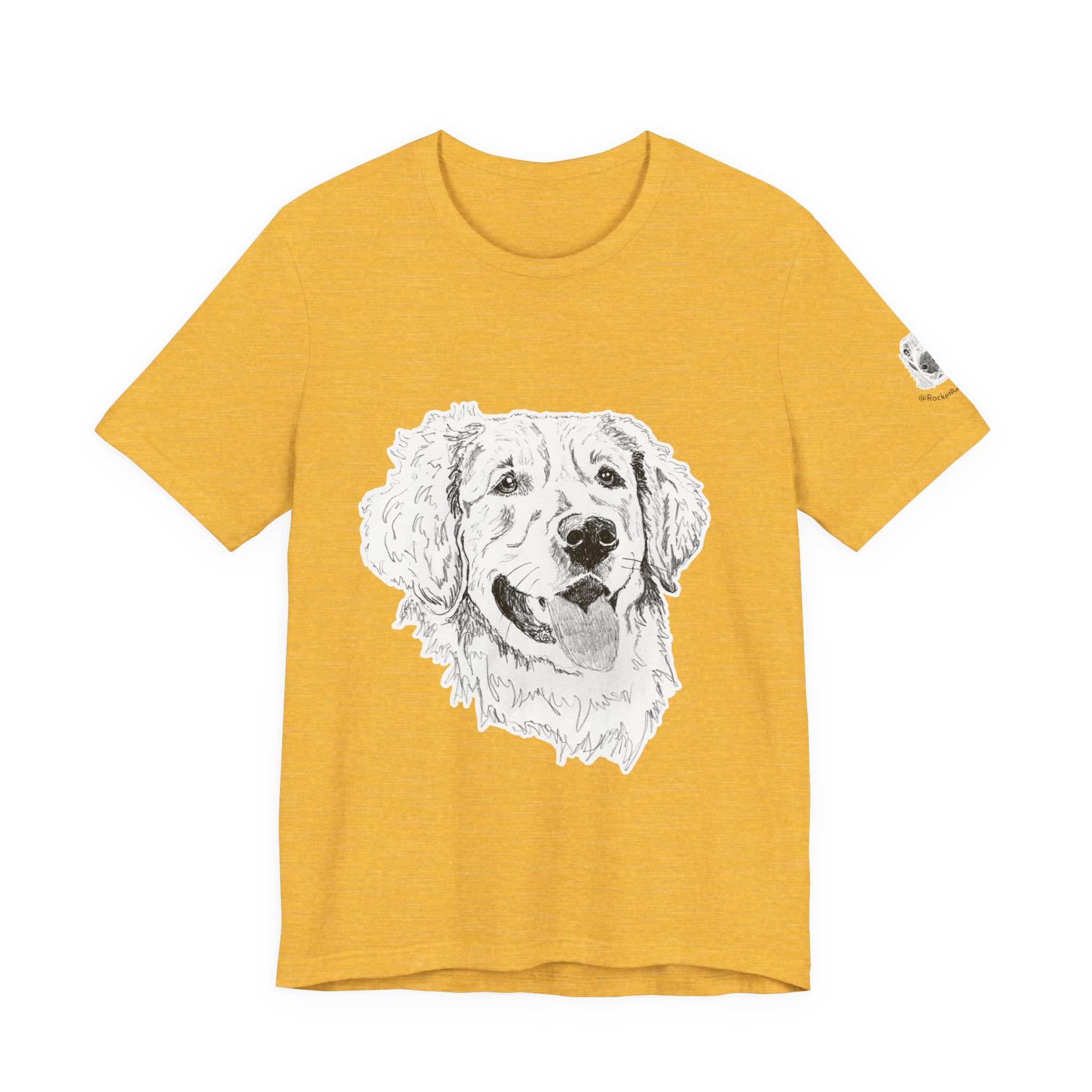 Golden Retriever - Unisex Short Sleeve Tee