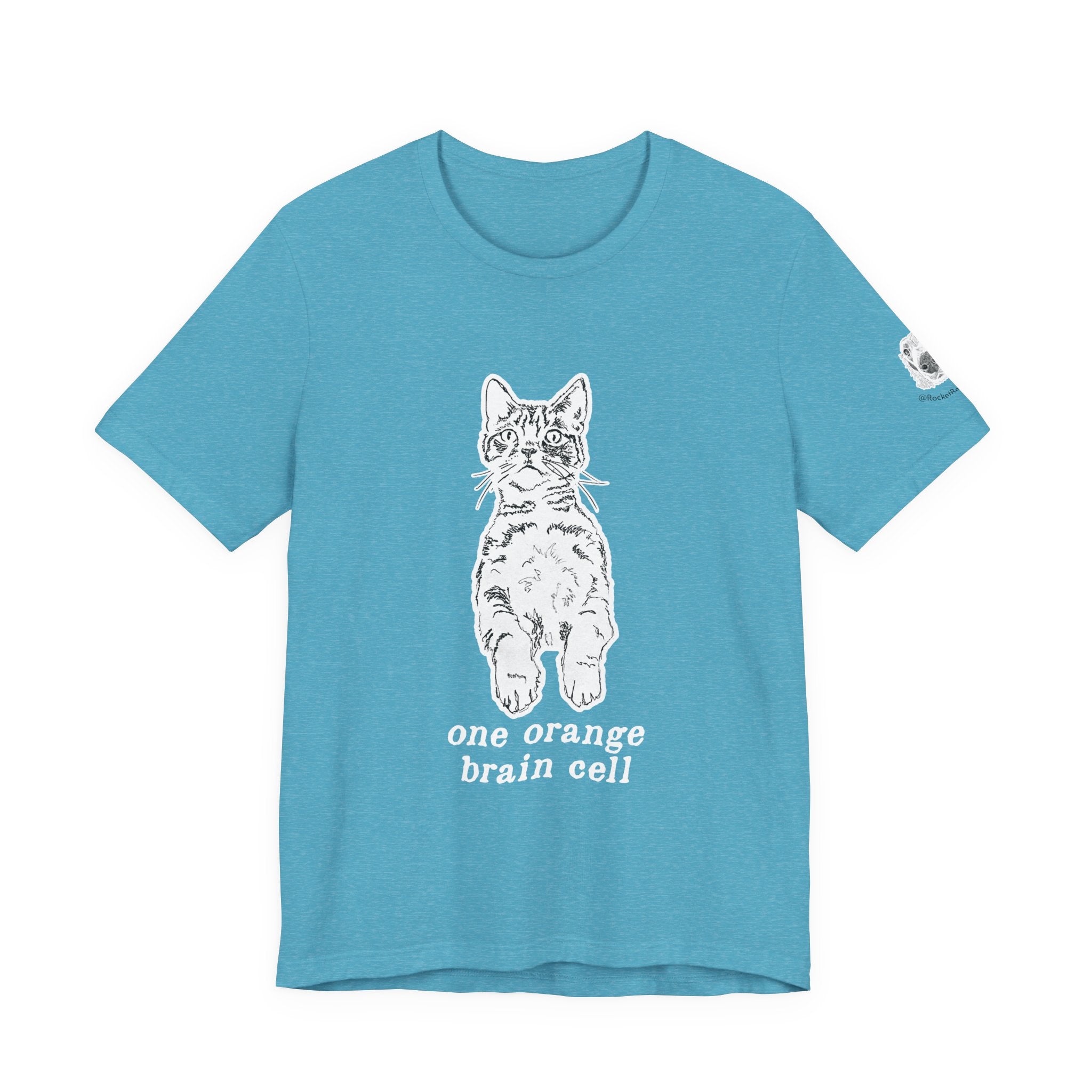 One Orange Brain Cell - Unisex Short Sleeve Tee