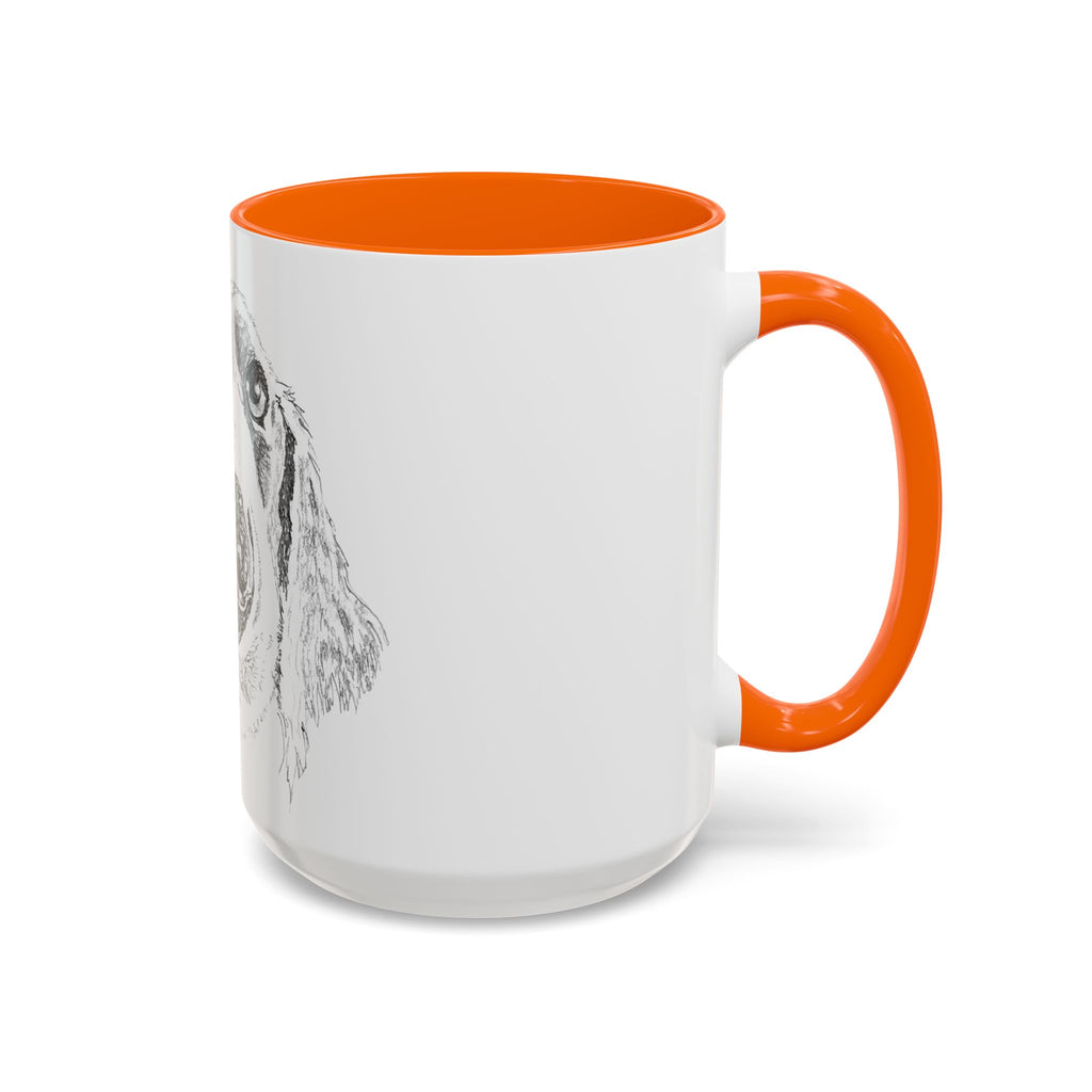 Rocket Bear - Long Haired Weimaraner Coffee Mug