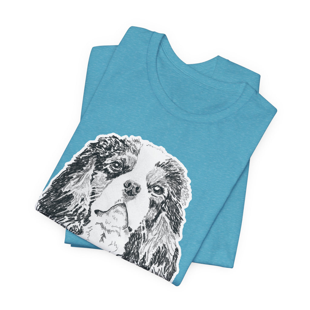 Cavalier Spaniel - Unisex Short Sleeve Tee