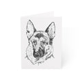 German Shepherd Greeting Cards