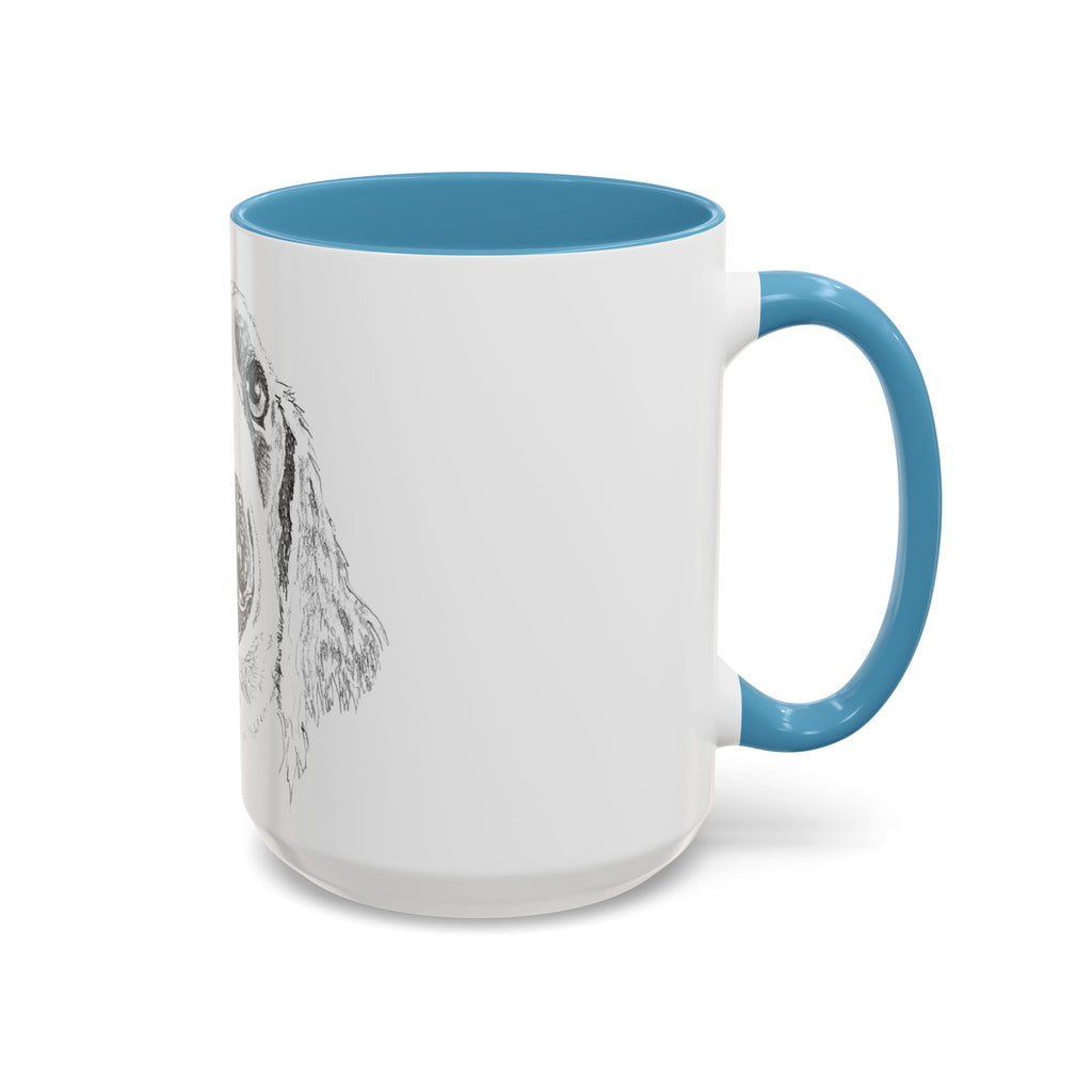 Rocket Bear - Long Haired Weimaraner Coffee Mug