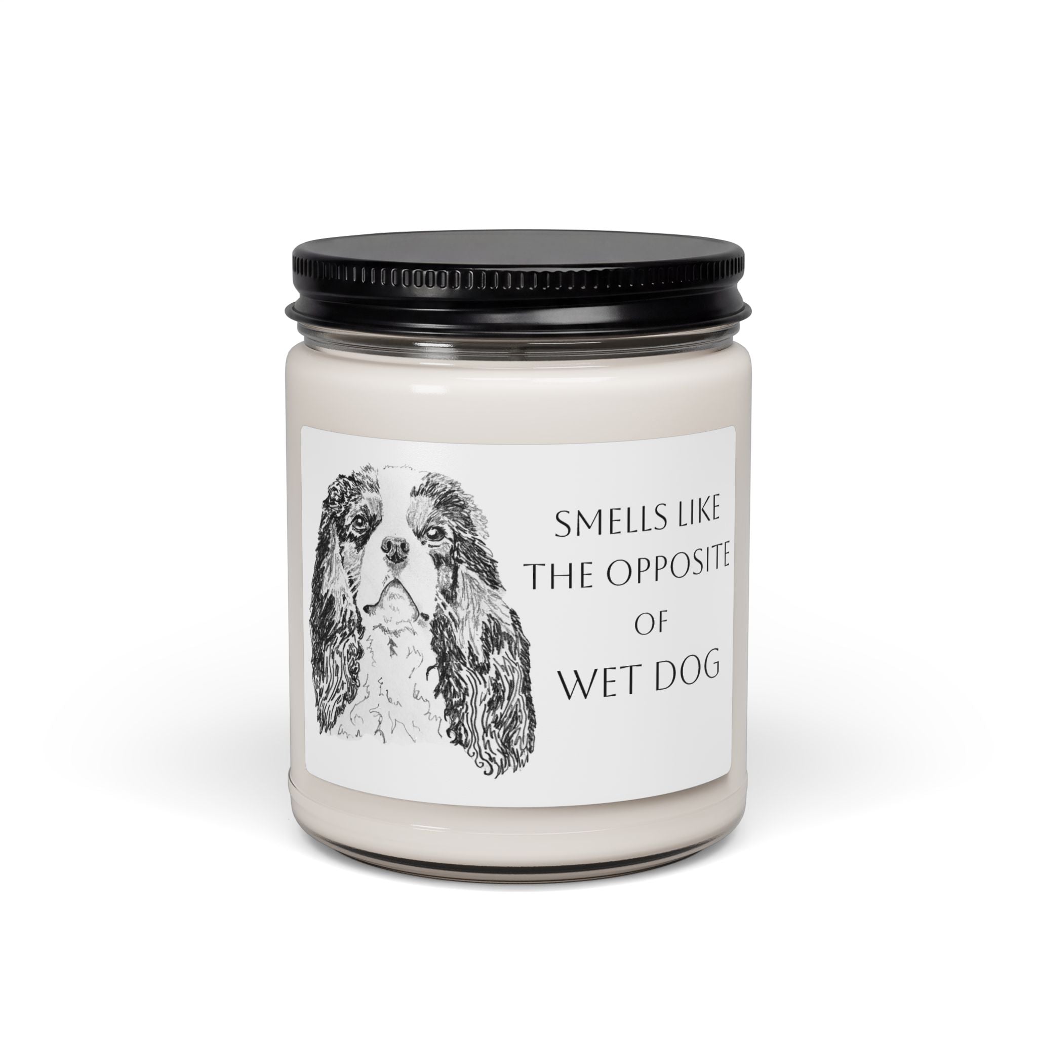 Cavalier Spaniel Candle