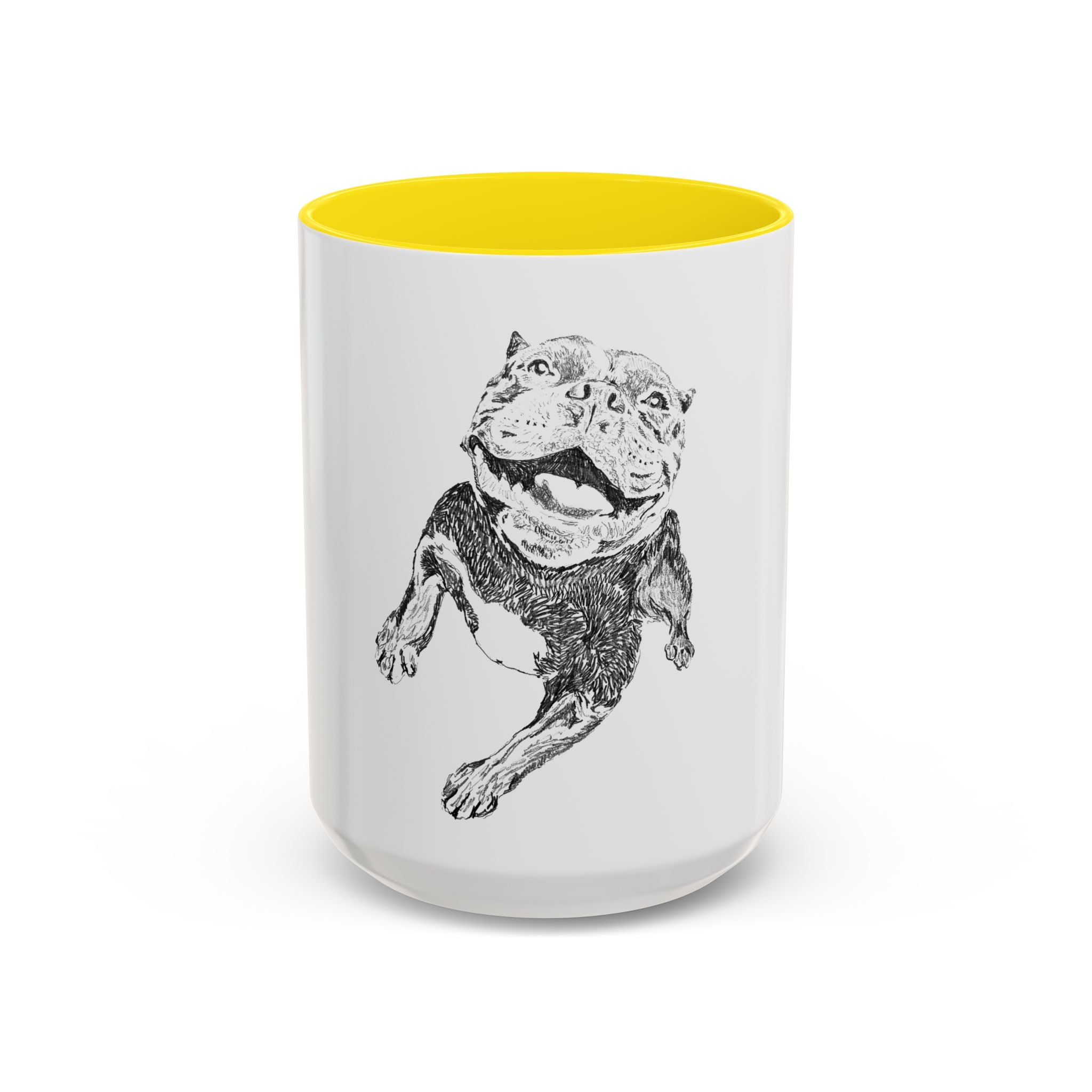 Smiling Pit Bull Mug
