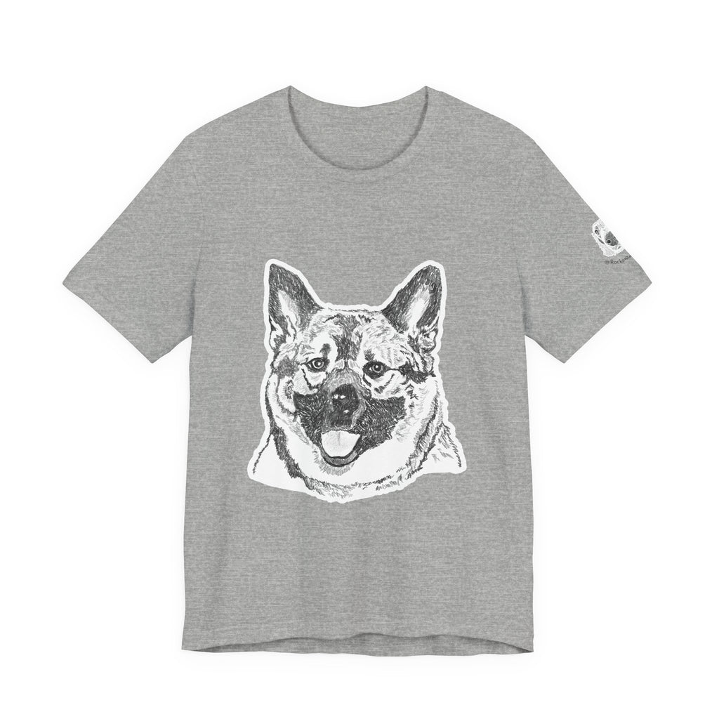 Norwegian Elkhound Unisex Short Sleeve Tee