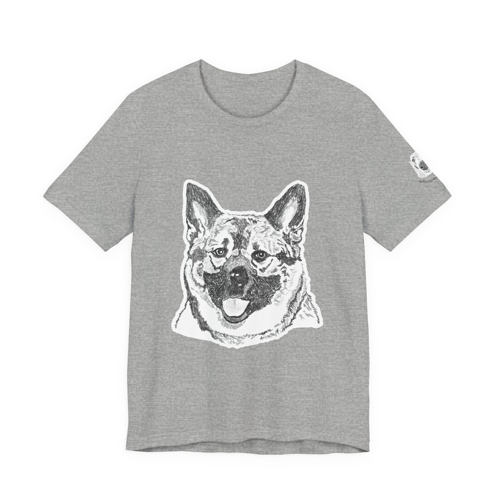 Norwegian Elkhound Unisex Short Sleeve Tee