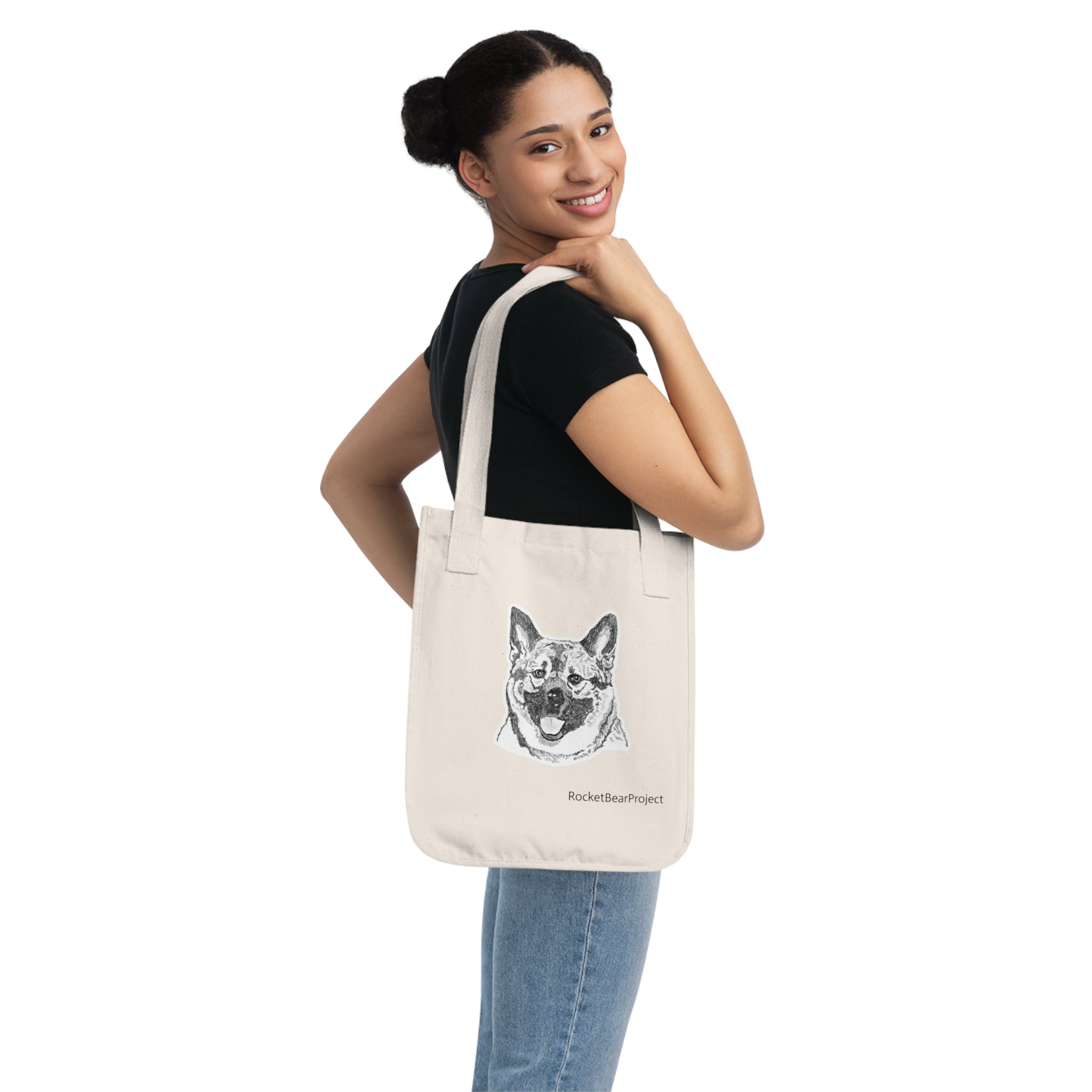 Norwegian Elkhound Tote Bag