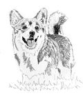 Custom Portrait - Corgi
